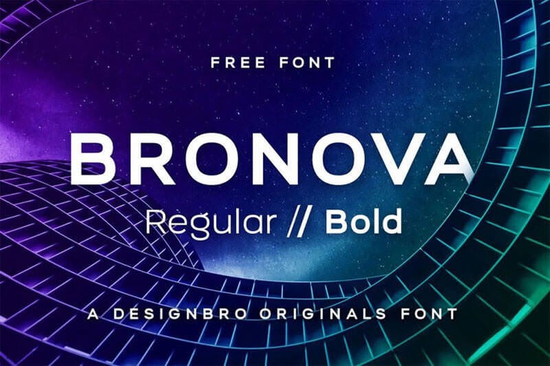 20款免费可商用英文字体合集